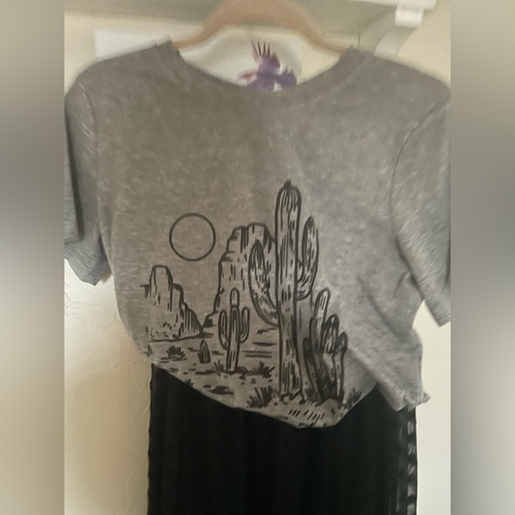 Cotton-poly Western Tee - Picture 2 of 3